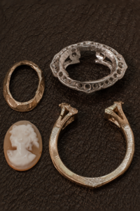 Repurposed custom jewelry